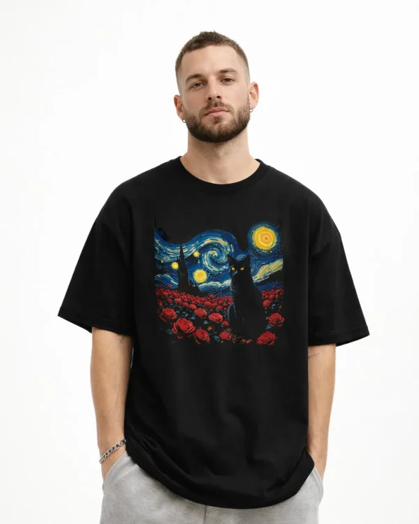 Gato Cielo Estrellado