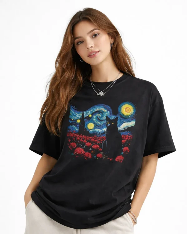 Gato Cielo Estrellado